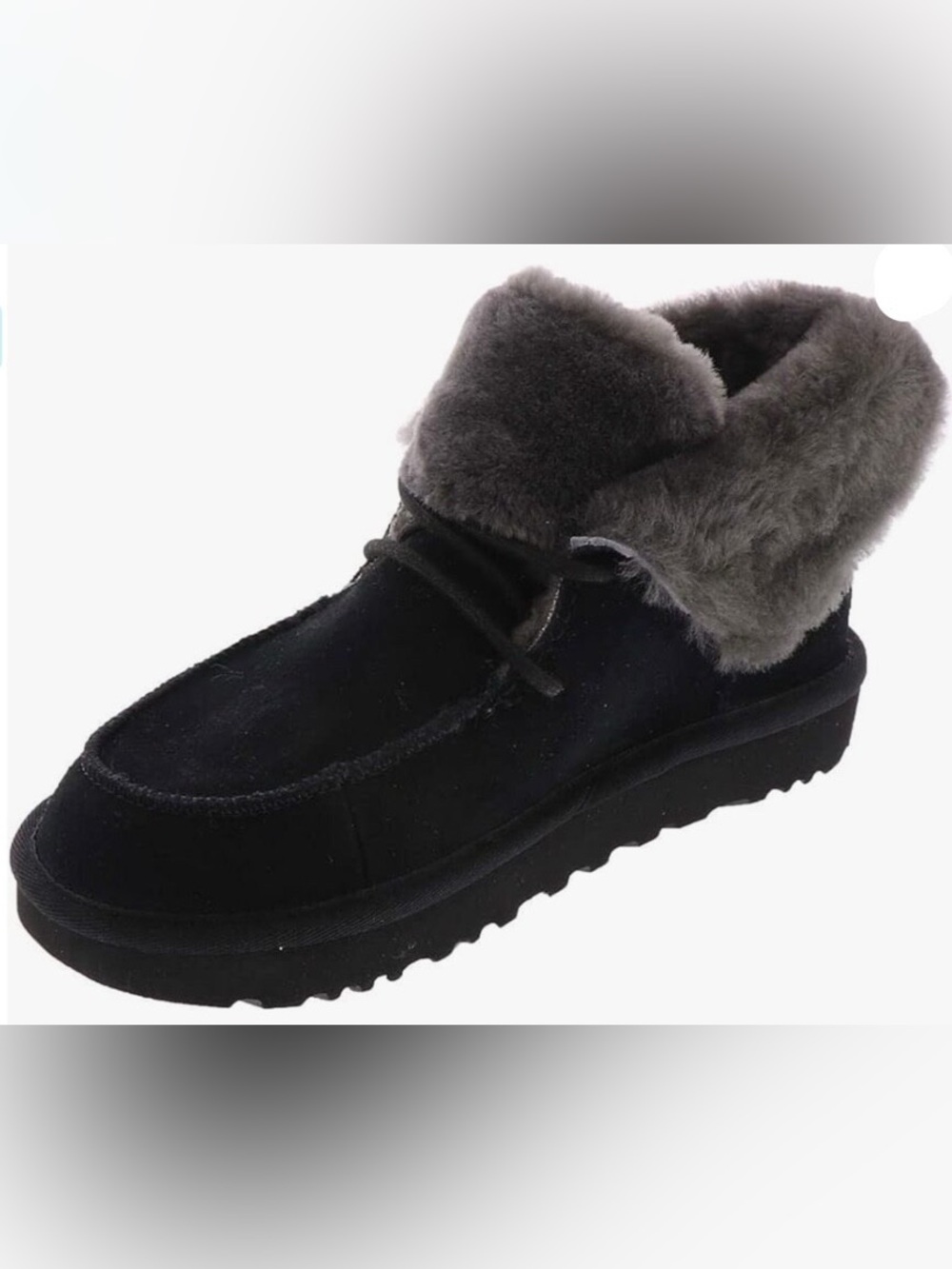 UGG Women's Diara Slipper - Black/Gray Size 8/39